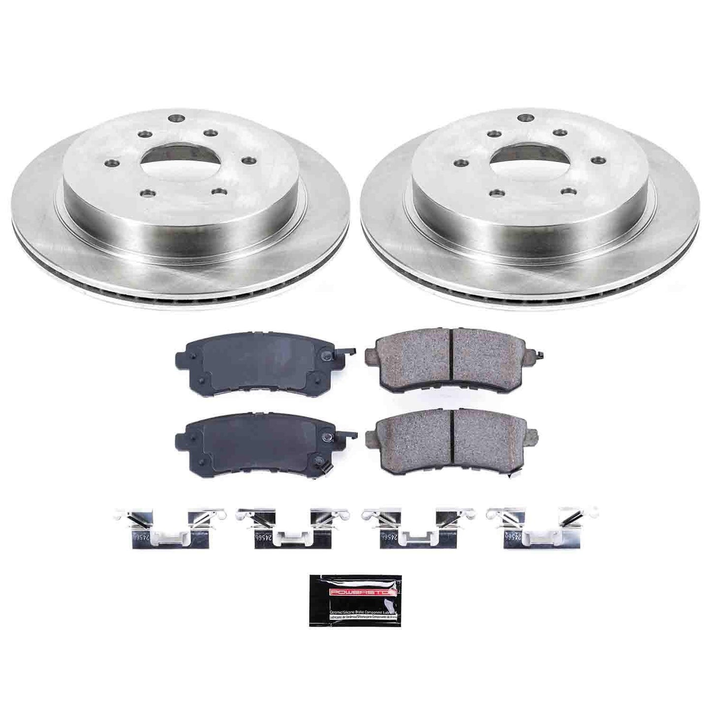 PowerStop Power Stop 11-13 Infiniti QX56 Rear Autospecialty Brake Kit KOE6323