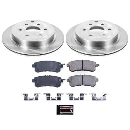 PowerStop Power Stop 11-13 Infiniti QX56 Rear Autospecialty Brake Kit KOE6323