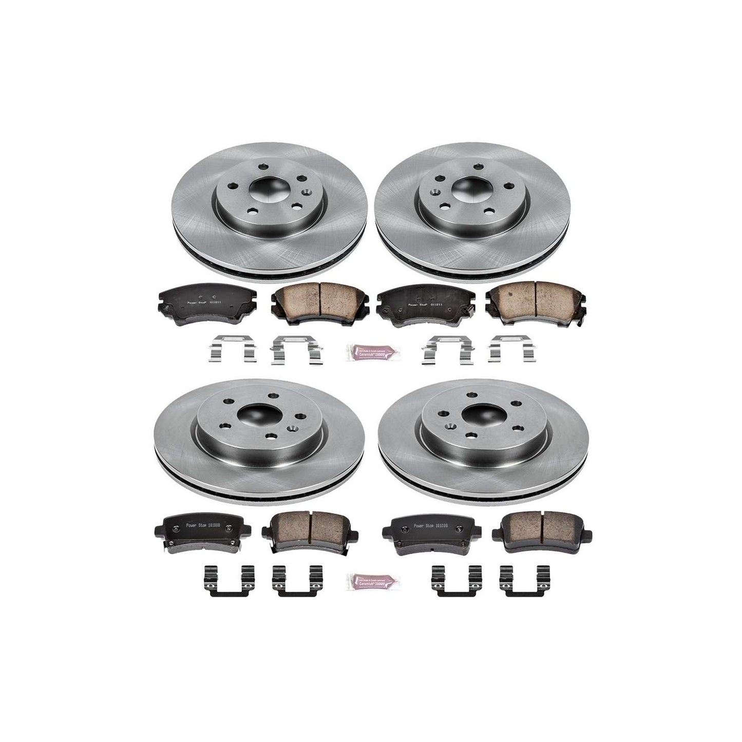 PowerStop Power Stop 2017 Buick Regal Front & Rear Autospecialty Brake Kit KOE6330