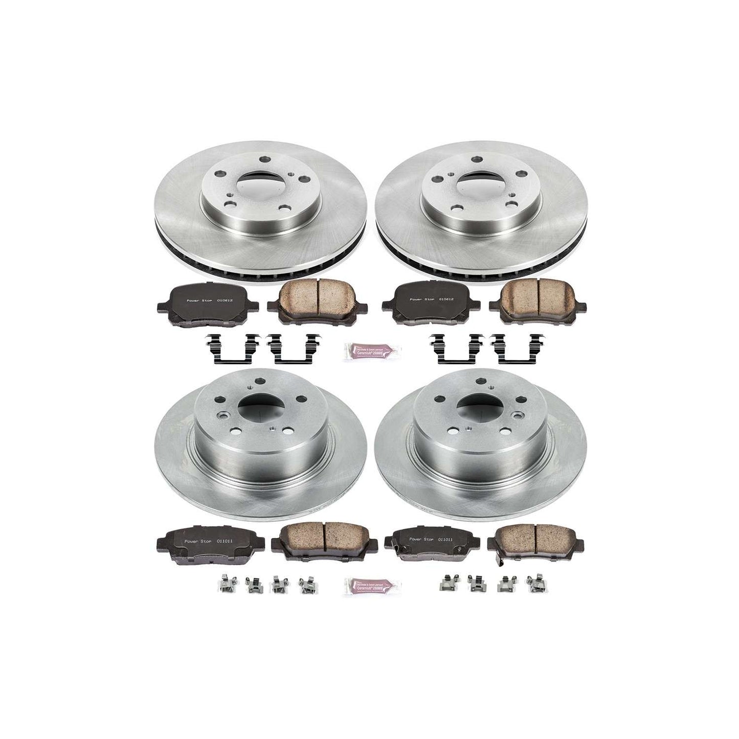 PowerStop Power Stop 98-99 Toyota Avalon Front & Rear Autospecialty Brake Kit KOE6345