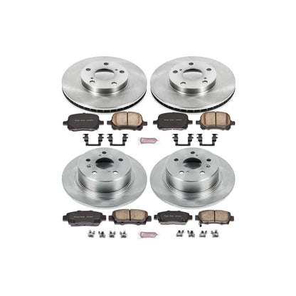 PowerStop Power Stop 98-99 Toyota Avalon Front & Rear Autospecialty Brake Kit KOE6345