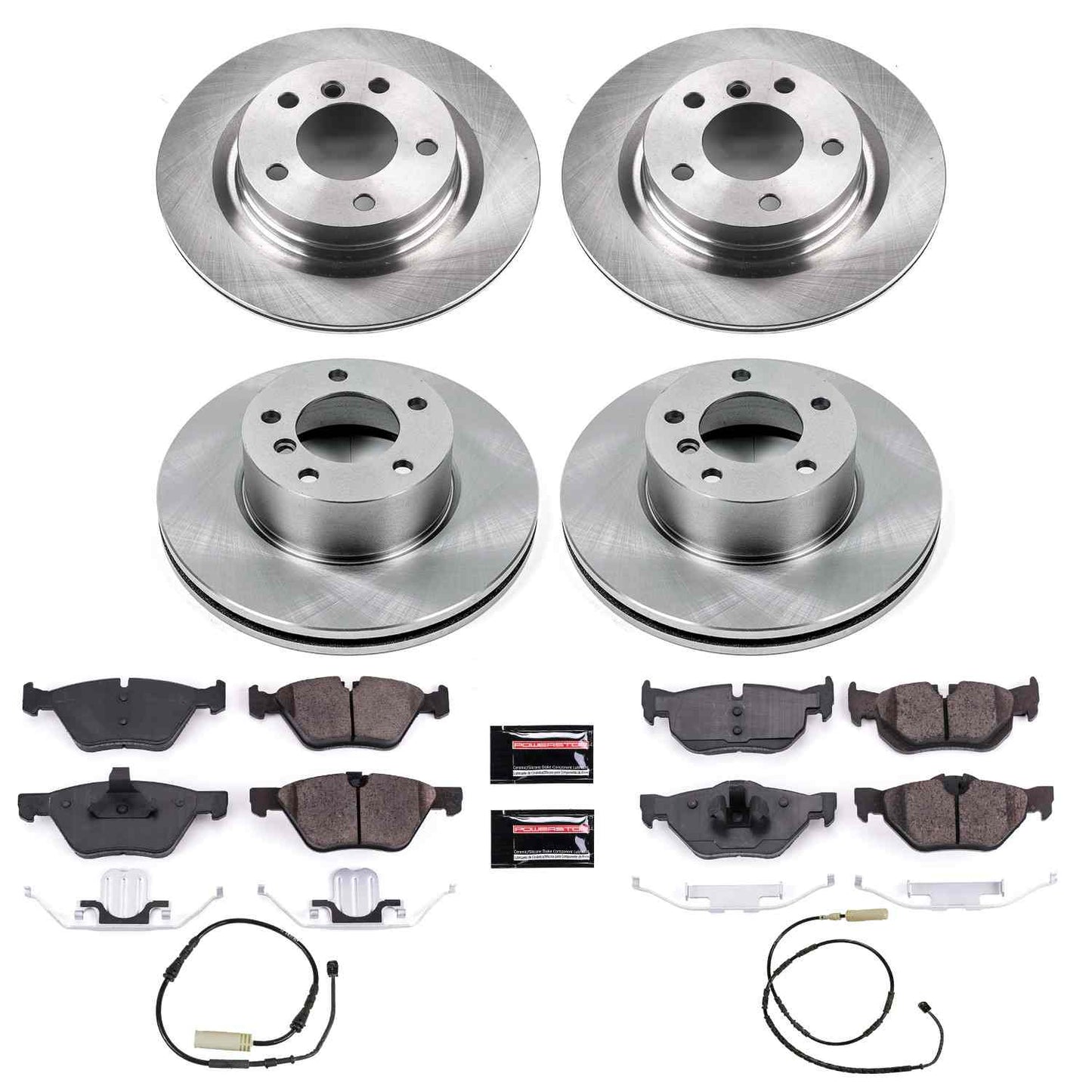 PowerStop Power Stop 10-13 BMW 128i Front & Rear Autospecialty Brake Kit KOE6347