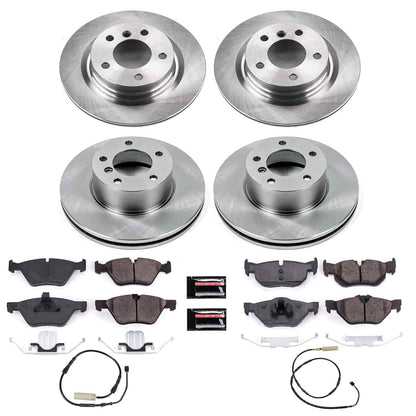 PowerStop Power Stop 10-13 BMW 128i Front & Rear Autospecialty Brake Kit KOE6347