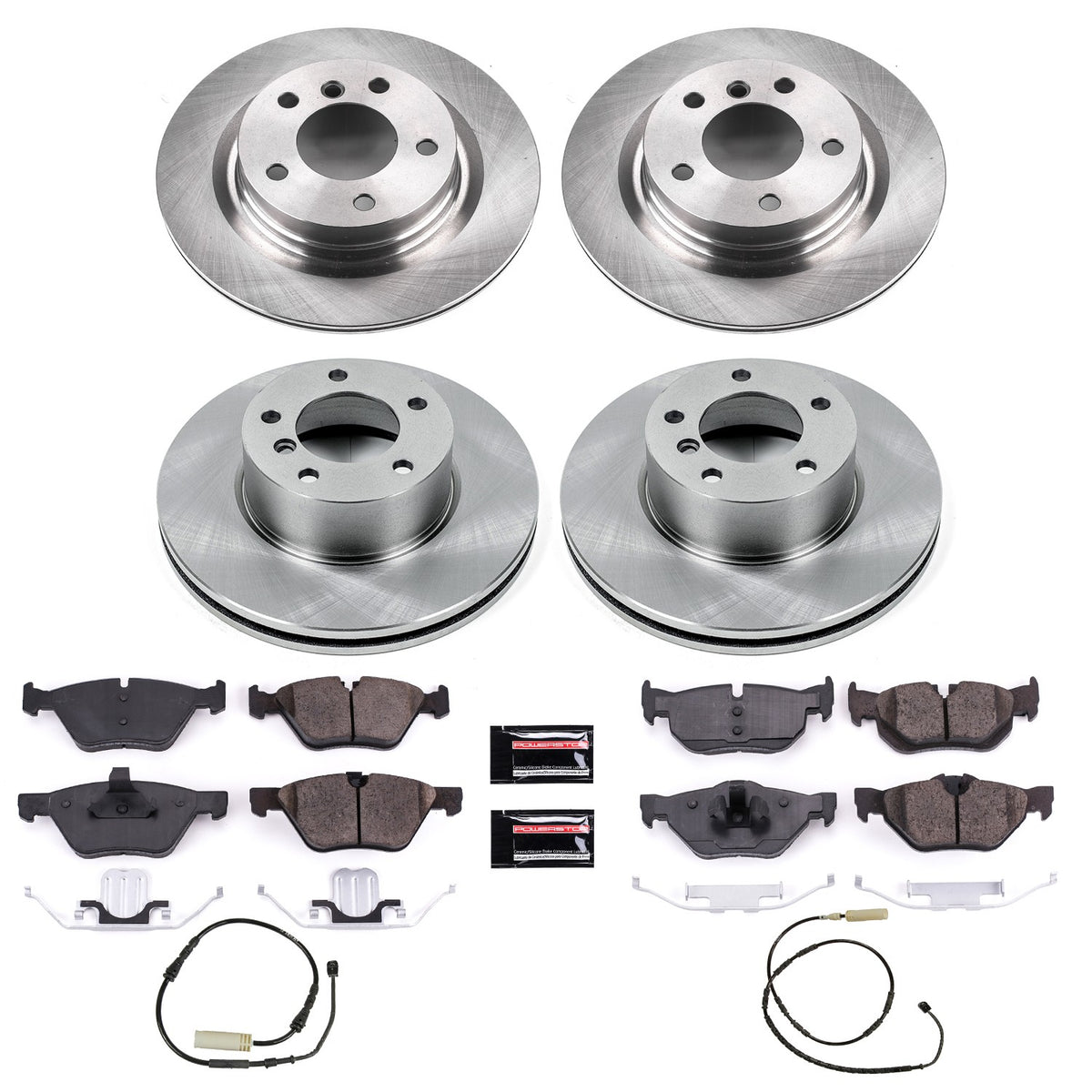 PowerStop Power Stop 10-13 BMW 128i Front & Rear Autospecialty Brake Kit KOE6347