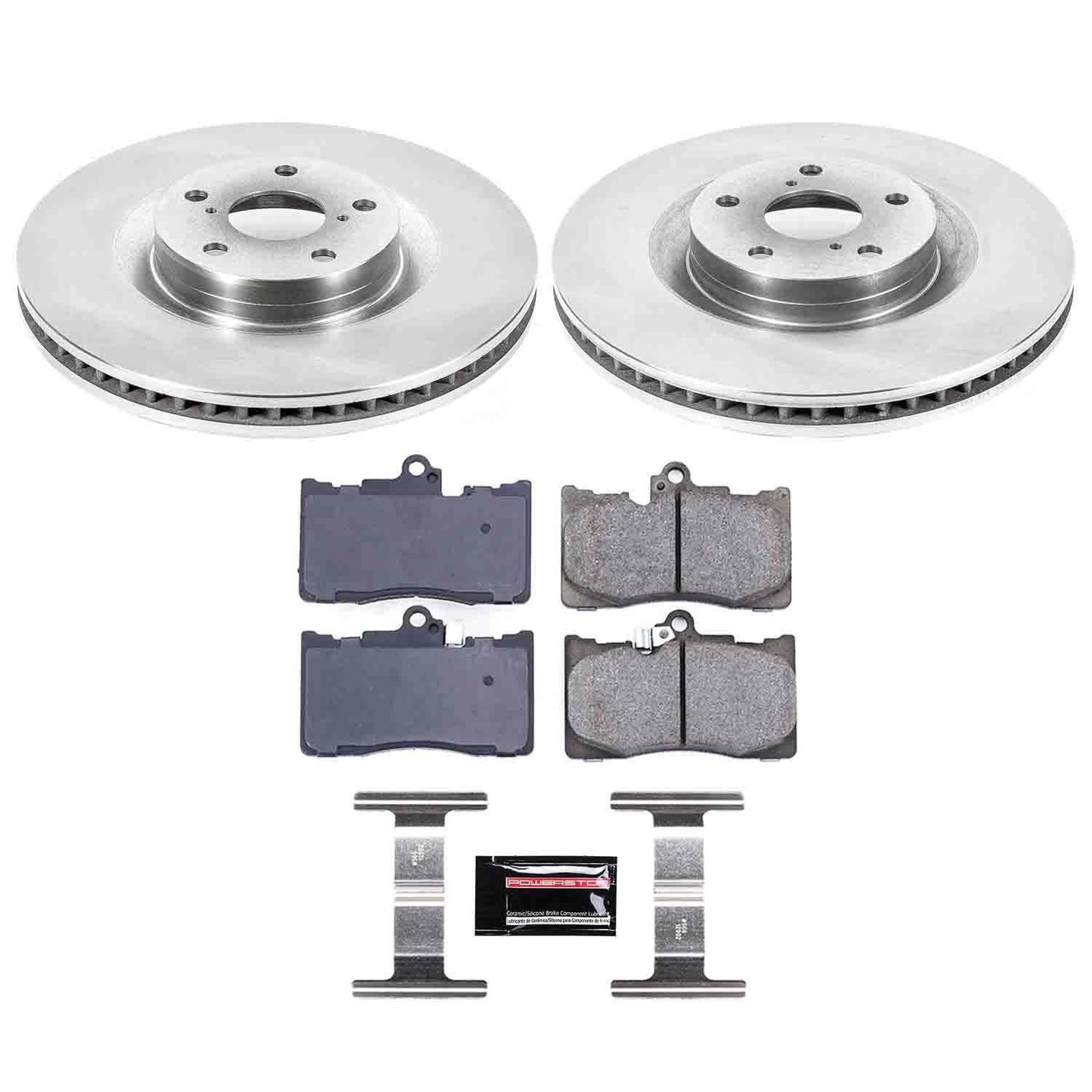 PowerStop Power Stop 16-17 Lexus GS200t Front Autospecialty Brake Kit KOE6353