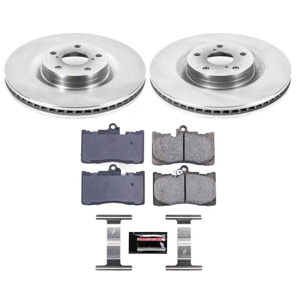 PowerStop Power Stop 16-17 Lexus GS200t Front Autospecialty Brake Kit KOE6353