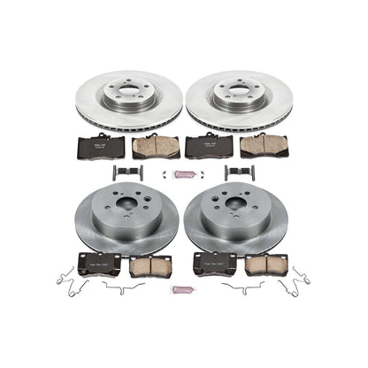 PowerStop Power Stop 2011 Lexus GS350 Front & Rear Autospecialty Brake Kit KOE6354