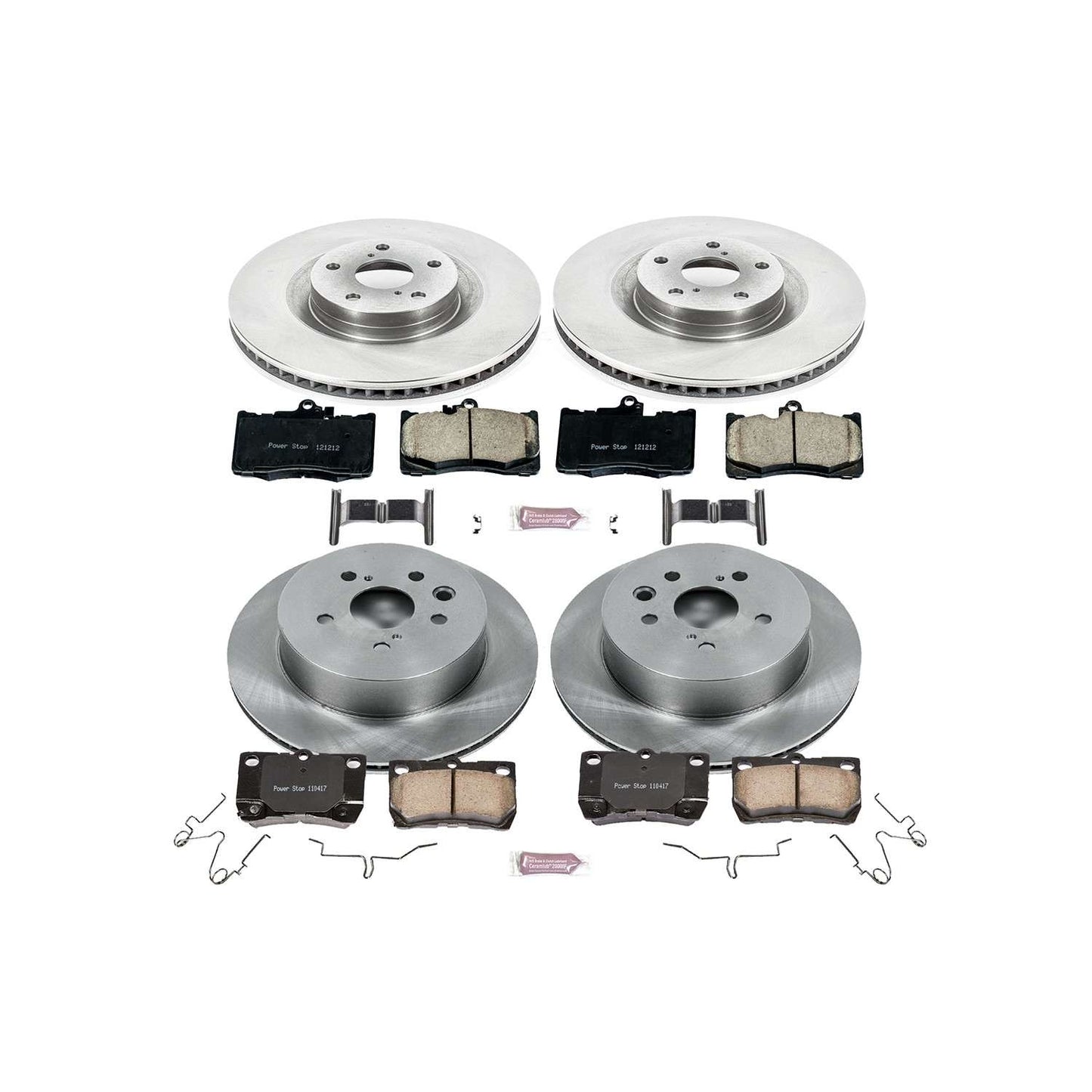 PowerStop Power Stop 2013 Lexus IS350 Front & Rear Autospecialty Brake Kit KOE6356