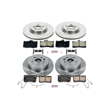 PowerStop Power Stop 2013 Lexus IS350 Front & Rear Autospecialty Brake Kit KOE6356