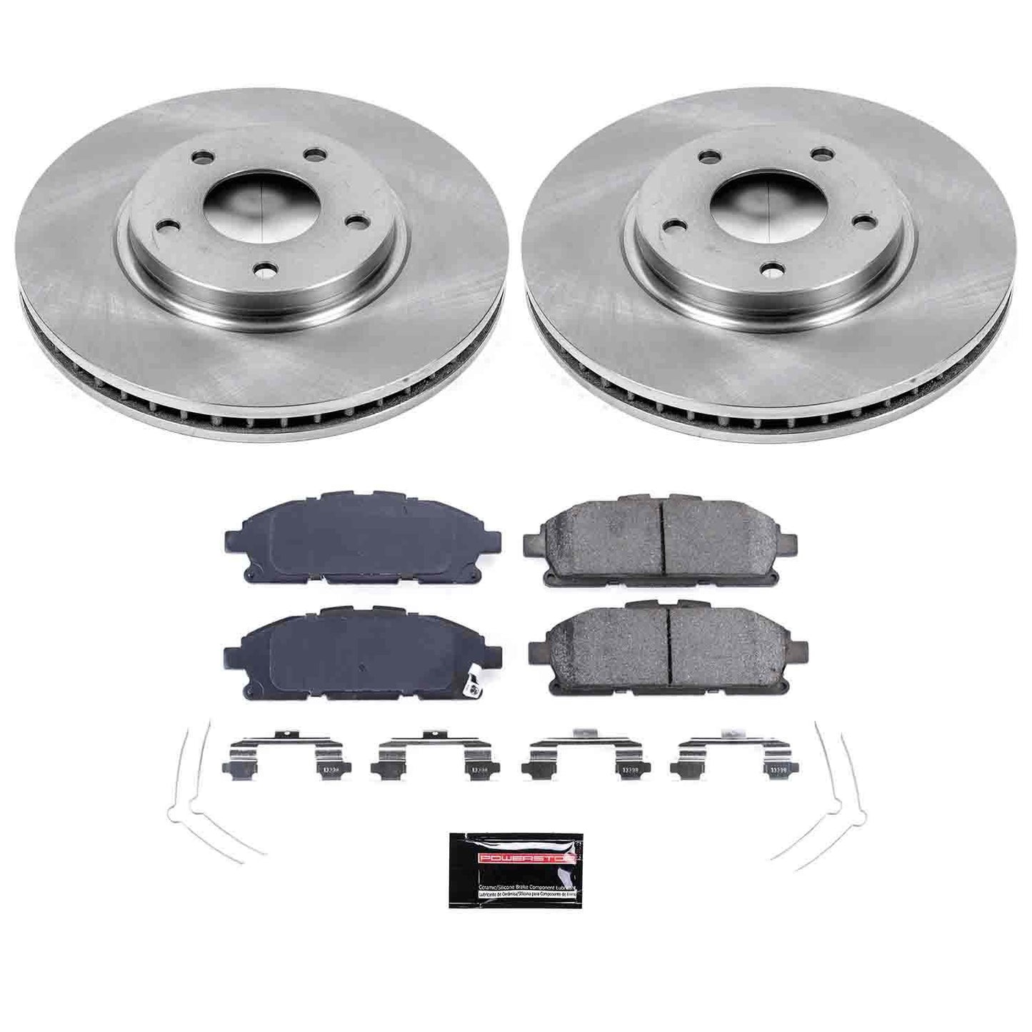 PowerStop Power Stop 11-17 Nissan Quest Front Autospecialty Brake Kit KOE6360