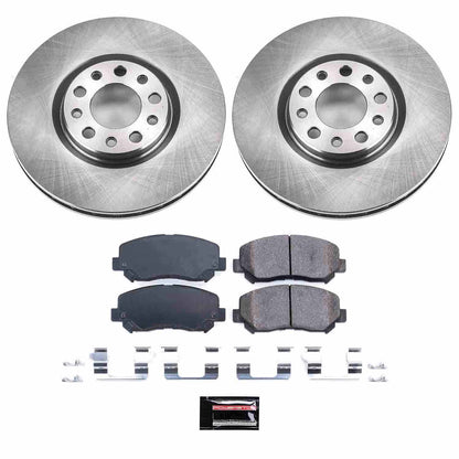 PowerStop Power Stop 15-17 Chrysler 200 Front Autospecialty Brake Kit KOE6372
