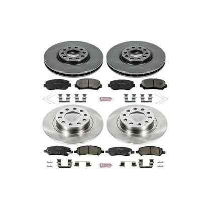 PowerStop Power Stop 13-16 Dodge Dart Front & Rear Autospecialty Brake Kit KOE6373