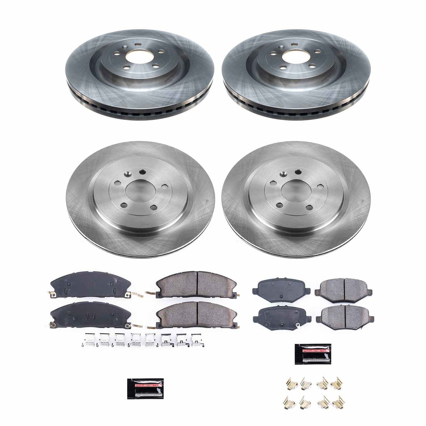 PowerStop Power Stop 13-19 Ford Explorer Front & Rear Autospecialty Brake Kit KOE6375