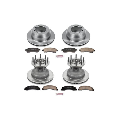 PowerStop Power Stop 03-04 Ford F-350 Super Duty Front & Rear Autospecialty Brake Kit KOE6384