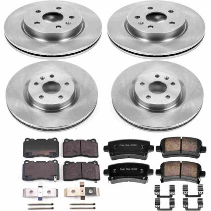 PowerStop Power Stop 14-17 Buick Regal Front & Rear Autospecialty Brake Kit KOE6392