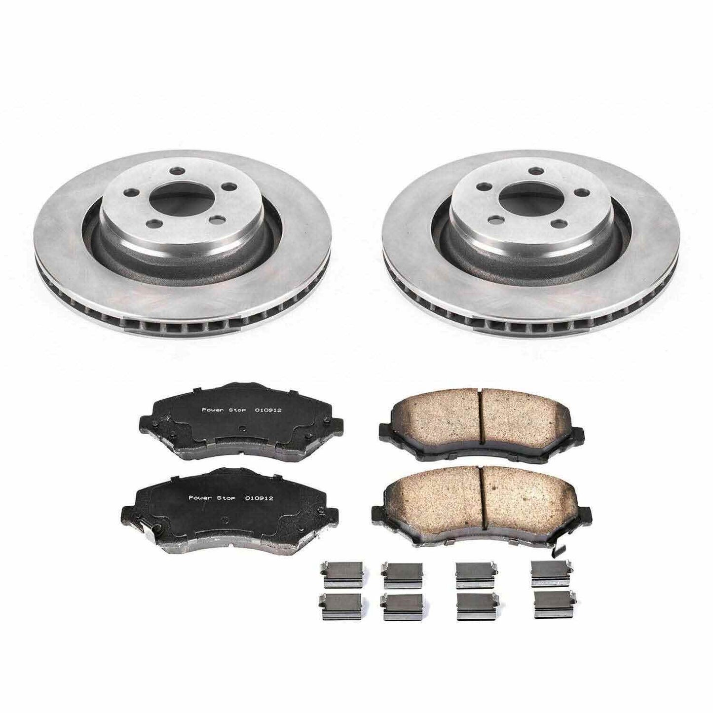 PowerStop Power Stop 09-11 Dodge Nitro Front Autospecialty Brake Kit KOE6395