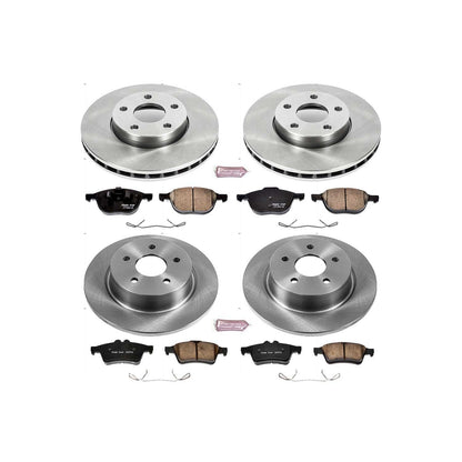 PowerStop Power Stop 13-18 Ford C-Max Front & Rear Autospecialty Brake Kit KOE6397