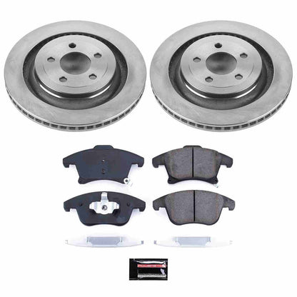PowerStop Power Stop 13-19 Ford Fusion Front Autospecialty Brake Kit KOE6399