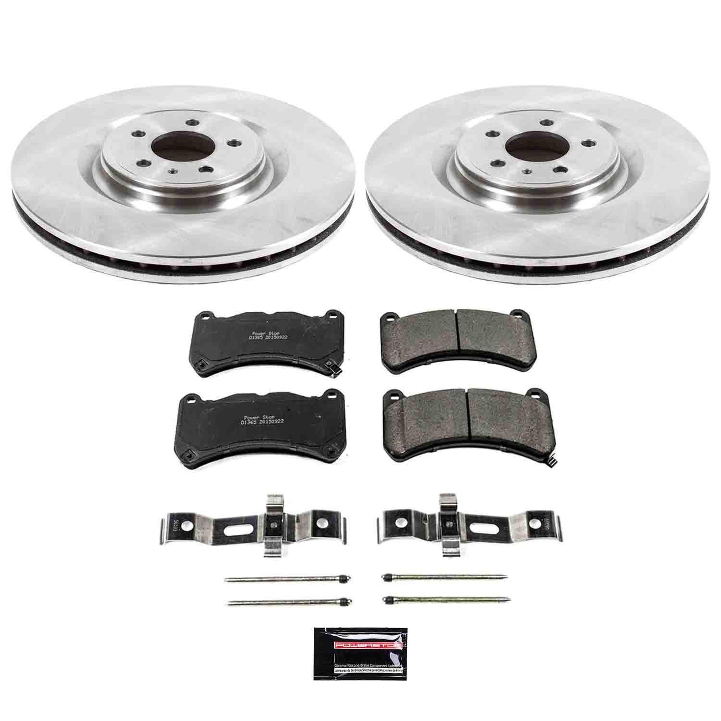 PowerStop Power Stop 13-14 Ford Mustang Front Autospecialty Brake Kit KOE6400