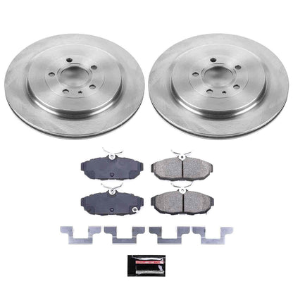 PowerStop Power Stop 13-14 Ford Mustang Rear Autospecialty Brake Kit KOE6402