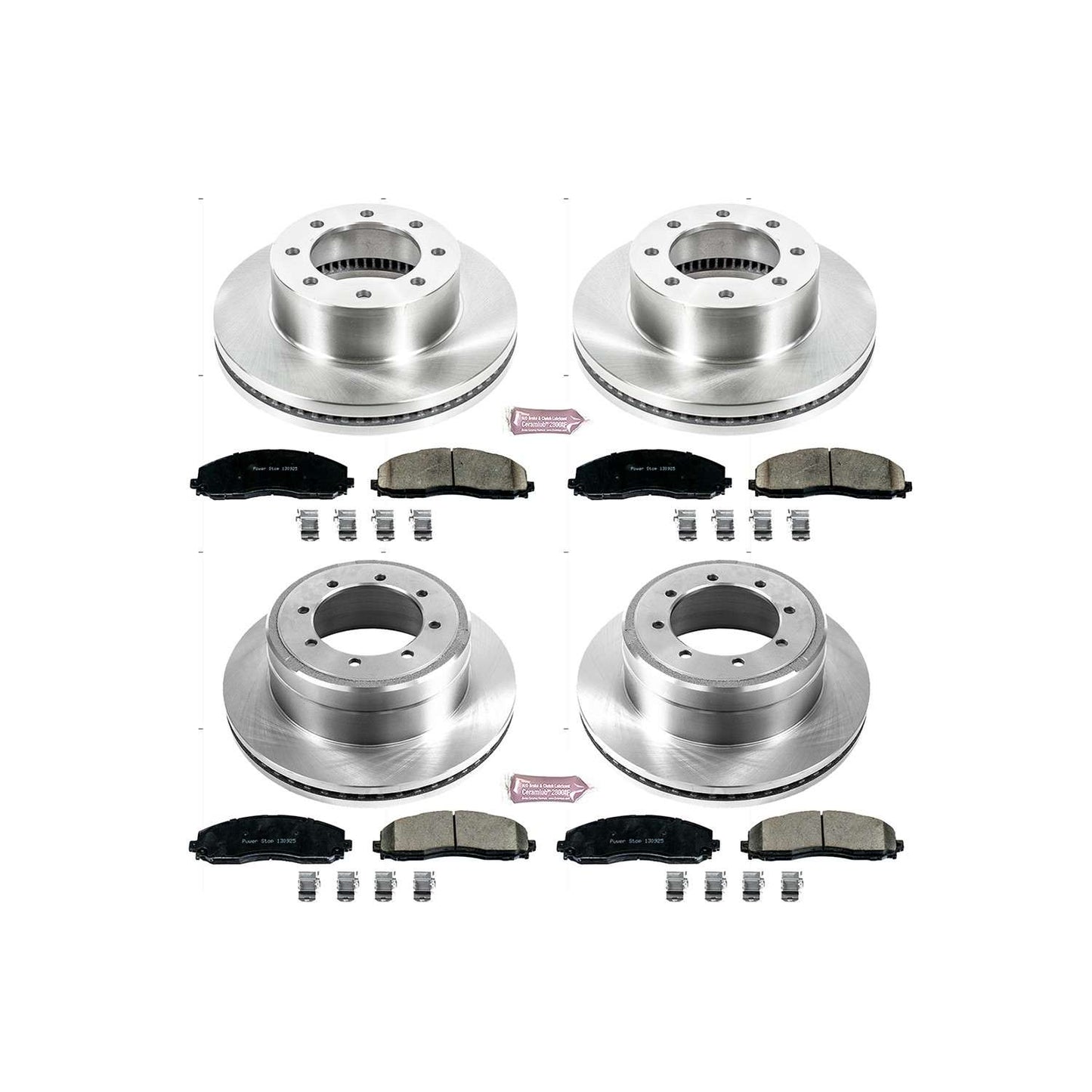 PowerStop Power Stop 13-19 Ford F-350 Super Duty Front & Rear Autospecialty Brake Kit KOE6404