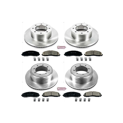 PowerStop Power Stop 13-19 Ford F-350 Super Duty Front & Rear Autospecialty Brake Kit KOE6404