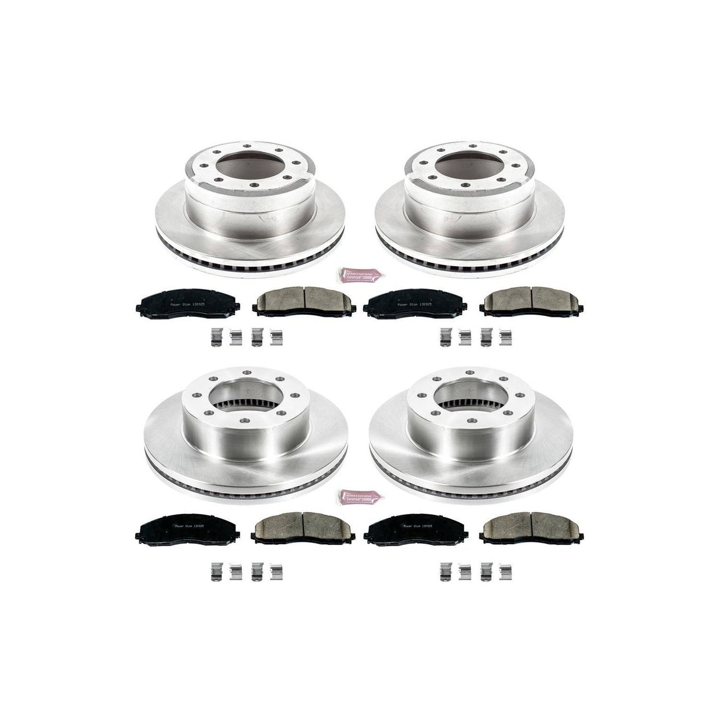 PowerStop Power Stop 13-19 Ford F-250 Super Duty Front & Rear Autospecialty Brake Kit KOE6405