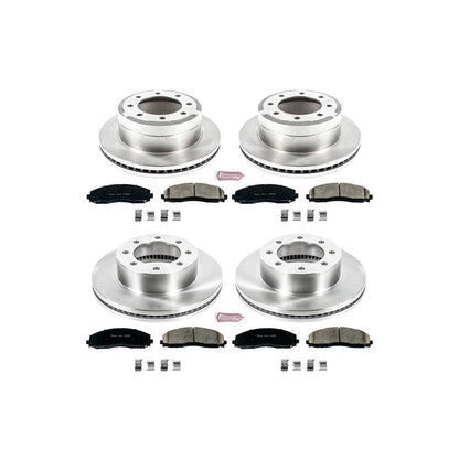 PowerStop Power Stop 13-19 Ford F-250 Super Duty Front & Rear Autospecialty Brake Kit KOE6405