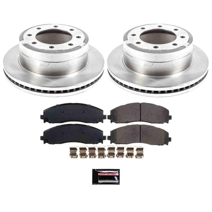 PowerStop Power Stop 12-19 Ford F-250 Super Duty Rear Autospecialty Brake Kit KOE6407