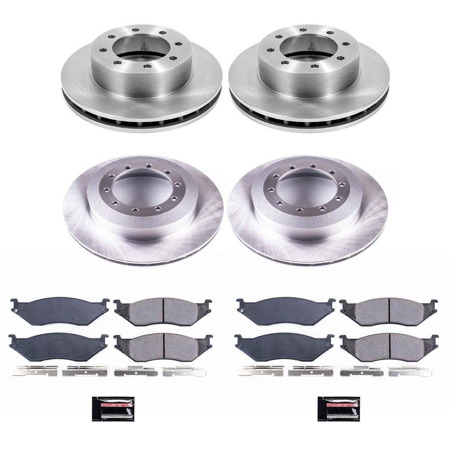 PowerStop Power Stop 02-04 Ford F-450 Super Duty Front & Rear Autospecialty Brake Kit KOE6408