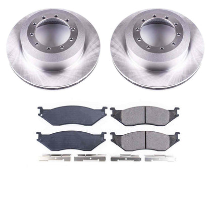 PowerStop Power Stop 02-04 Ford F-450 Super Duty Rear Autospecialty Brake Kit KOE6410
