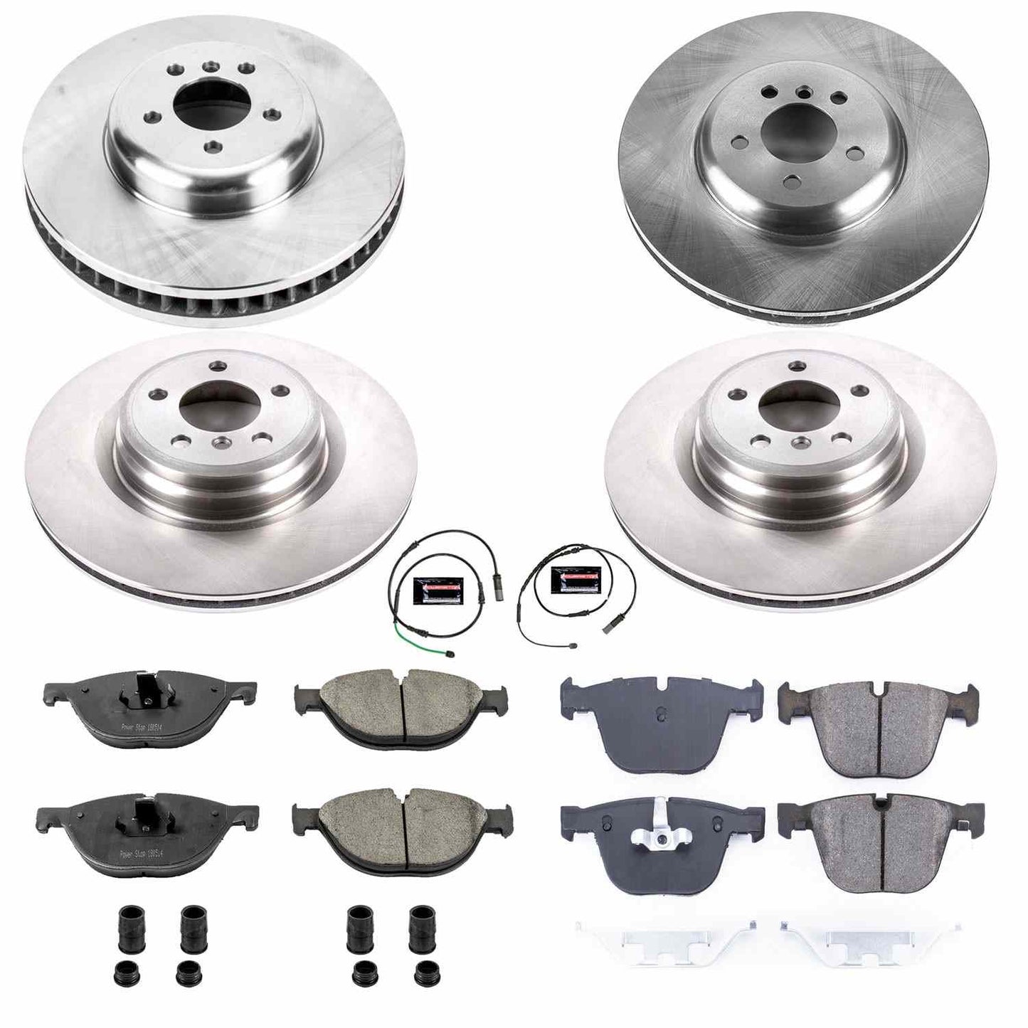 PowerStop Power Stop 10-15 BMW 550i GT Front & Rear Autospecialty Brake Kit KOE6415