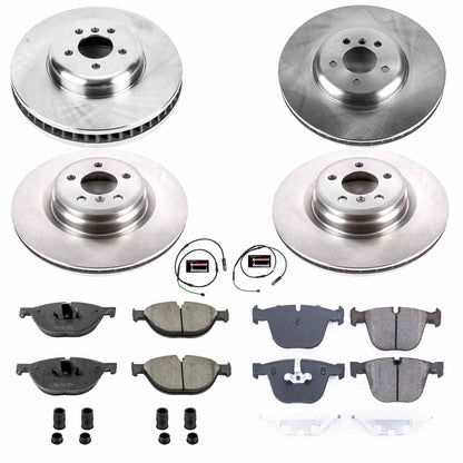 PowerStop Power Stop 10-15 BMW 550i GT Front & Rear Autospecialty Brake Kit KOE6415