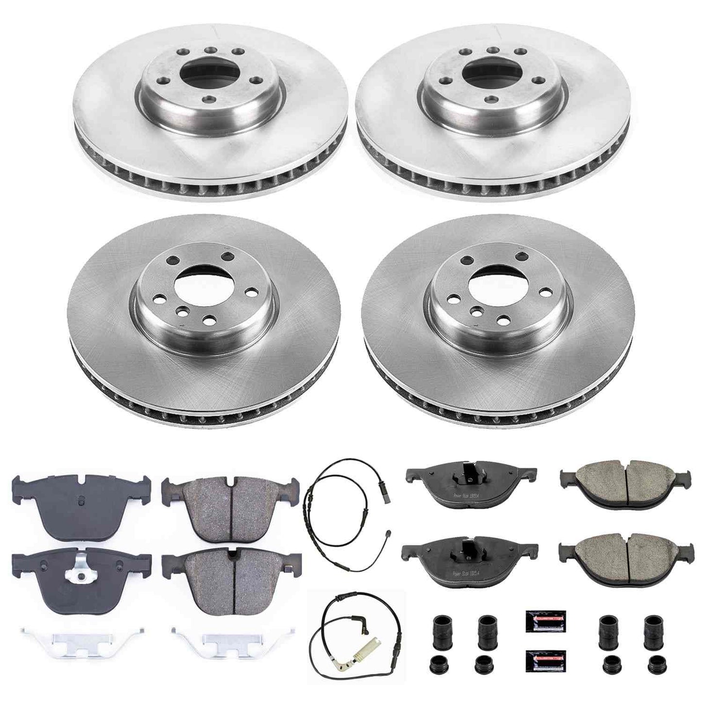PowerStop Power Stop 11-15 BMW 740i Front & Rear Autospecialty Brake Kit KOE6421