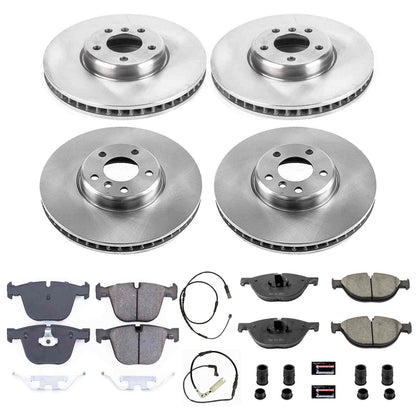 PowerStop Power Stop 11-15 BMW 740i Front & Rear Autospecialty Brake Kit KOE6421
