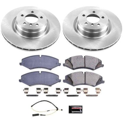 PowerStop Power Stop 10-12 Land Rover Range Rover Front Autospecialty Brake Kit KOE6475