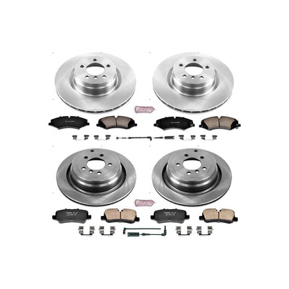 PowerStop Power Stop 10-12 Land Rover Range Rover Front & Rear Autospecialty Brake Kit KOE6476