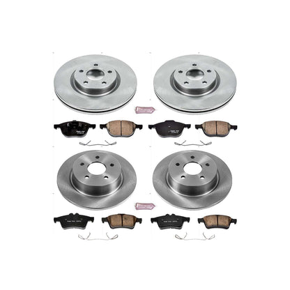 PowerStop Power Stop 13-17 Ford C-Max Front & Rear Autospecialty Brake Kit KOE6477