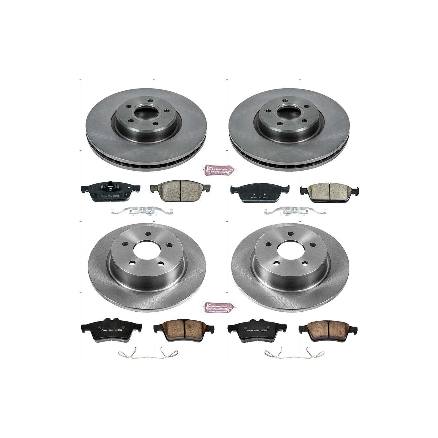 PowerStop Power Stop 13-16 Ford Escape Front & Rear Autospecialty Brake Kit KOE6478