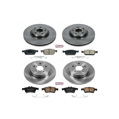 PowerStop Power Stop 13-16 Ford Escape Front & Rear Autospecialty Brake Kit KOE6478