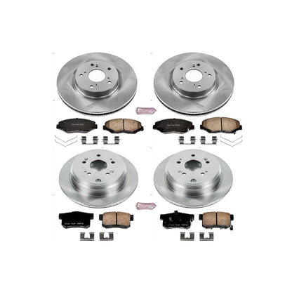 PowerStop Power Stop 12-16 Honda CR-V Front & Rear Autospecialty Brake Kit KOE6489