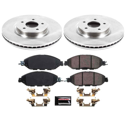 PowerStop Power Stop 2013 Infiniti JX35 Front Autospecialty Brake Kit KOE6496