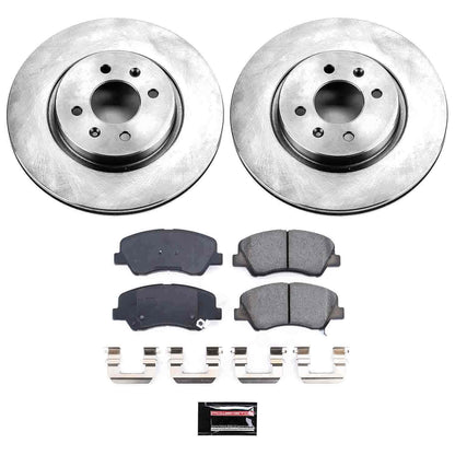 PowerStop Power Stop 12-18 Kia Rio Front Autospecialty Brake Kit KOE6499