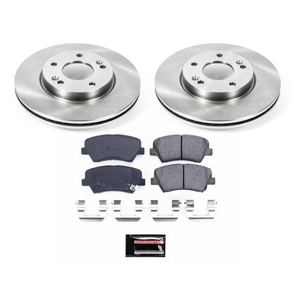 PowerStop Power Stop 11-16 Hyundai Elantra Front Autospecialty Brake Kit KOE6503