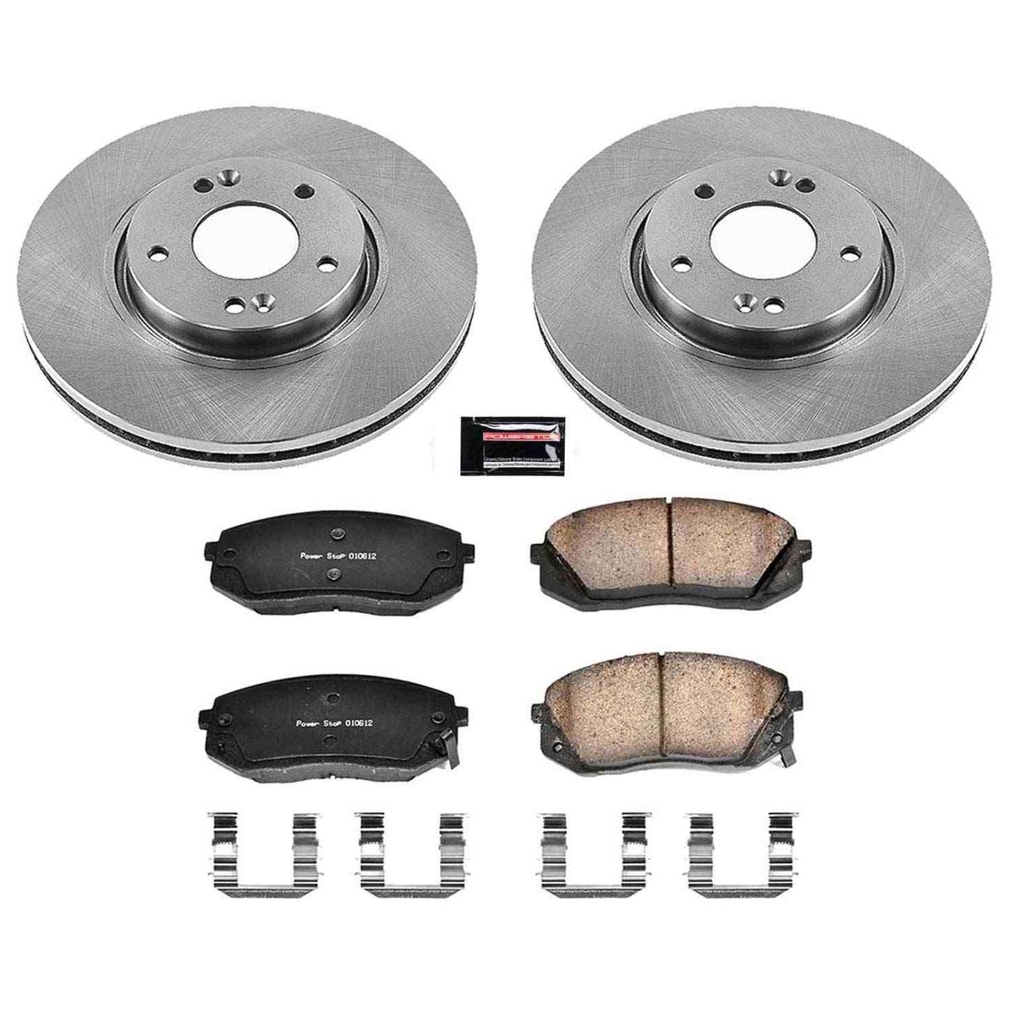 PowerStop Power Stop 12-16 Kia Sportage Front Autospecialty Brake Kit KOE6510