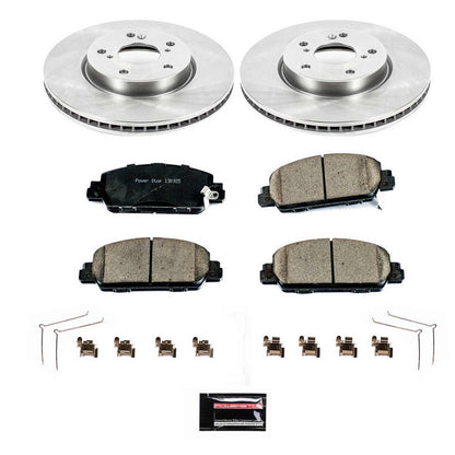 PowerStop Power Stop 13-19 Honda Accord Front Autospecialty Brake Kit KOE6515