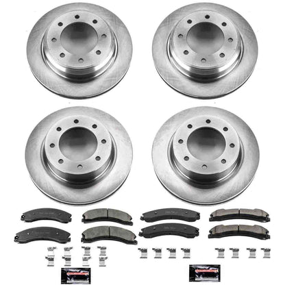 PowerStop Power Stop 12-18 Nissan NV1500 Front & Rear Autospecialty Brake Kit KOE6519