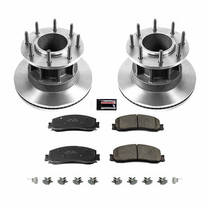 PowerStop Power Stop 2012 Ford F-350 Super Duty Front Autospecialty Brake Kit KOE6526