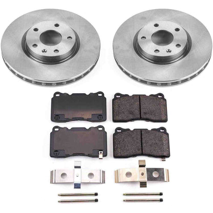 PowerStop Power Stop 2014 Chevrolet Corvette Front Autospecialty Brake Kit KOE6528