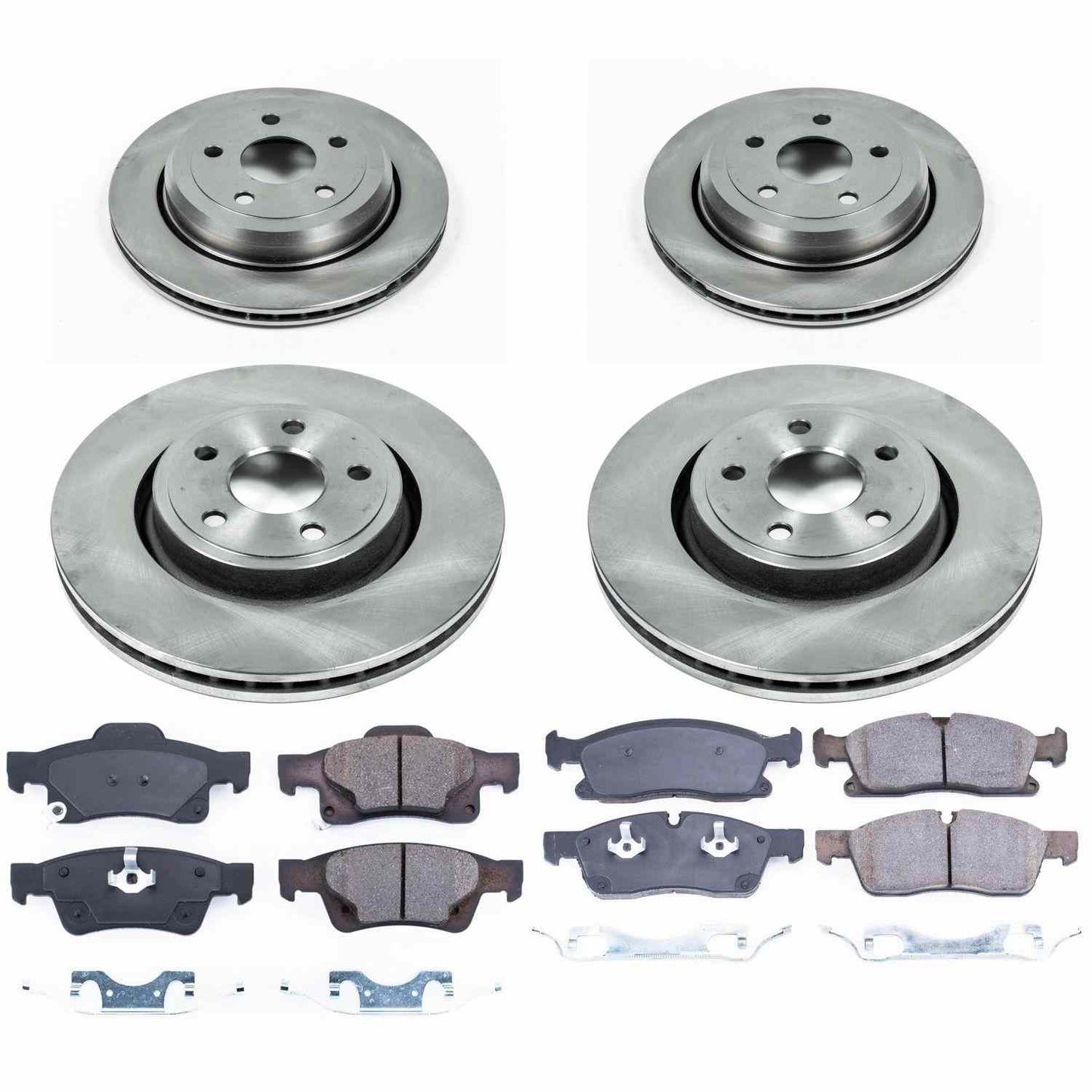 PowerStop Power Stop 13-16 Dodge Durango Front & Rear Autospecialty Brake Kit KOE6537